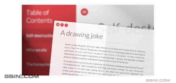 15個CSS3和jQuery頁面轉換教程